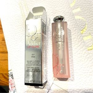 NEW DIOR Addict Lip Glow 001 Pink